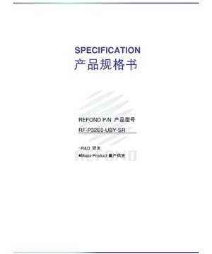 PDF Document Cover - UV LED PLCC-2 2.8x3.5x0.65mm Datasheet - Forward Voltage 3.2V Typical - Power 0.7W - 365-375nm Peak Wavelength